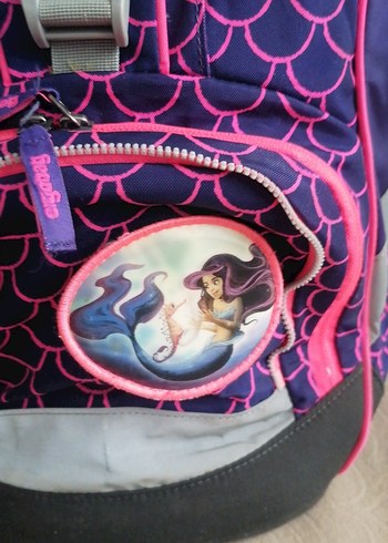 Mor Renkli Ergobag Çocuk Okul Çantası - Görsel 3