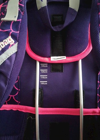 Mor Renkli Ergobag Çocuk Okul Çantası - Görsel 9