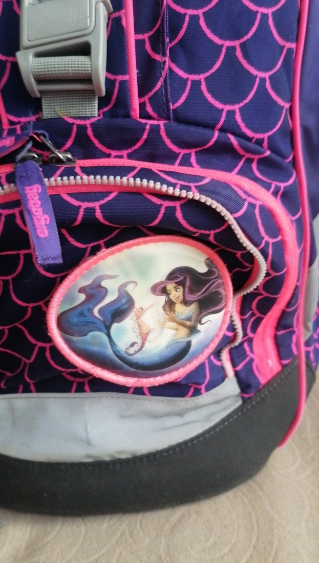 Mor Renkli Ergobag Çocuk Okul Çantası - Görsel 3