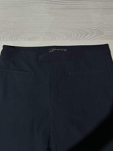 Zara Zara 36 Beden Normal Bel Dar Bilekte Yırtmaçlı Kumaş Pantolon