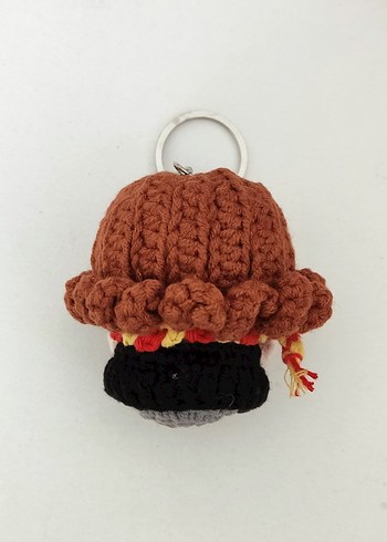 Hermione Granger Çanta Süsü Örgü Anahtarlık Charm - Görsel 3