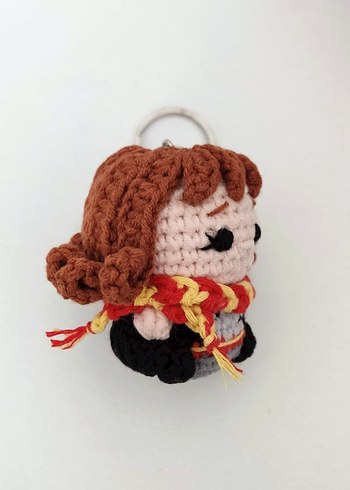 Hermione Granger Çanta Süsü Örgü Anahtarlık Charm - Görsel 2