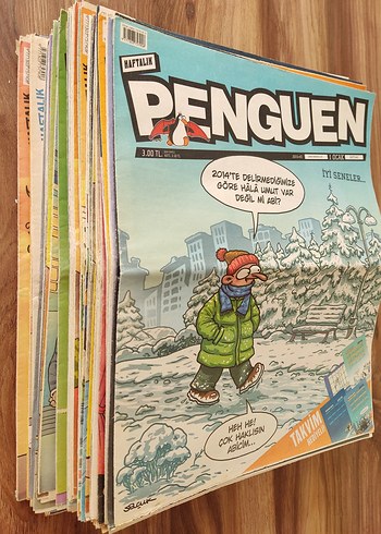 80 Adet Penguen Dergisi Dev Koleksiyon 2010 2011 2012 2013 2014