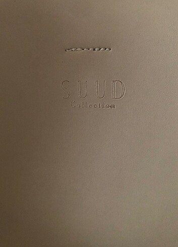 Suud Collection Suud Collection suni deri bej rengi çanta