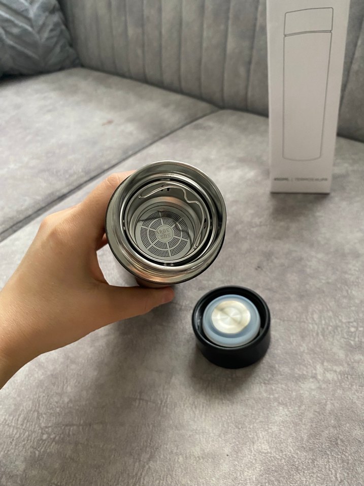 Siyah termos - Görsel 3