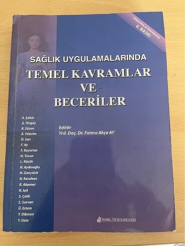 Sağlık uygulamalarında temel kavramlar ve beceriler