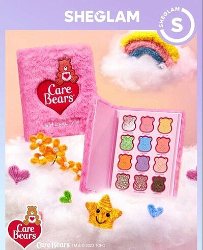 Diğer Care Bears 12li far paleti