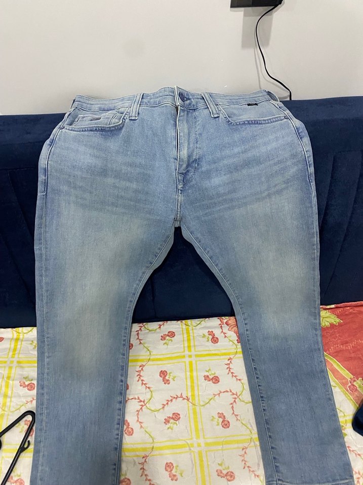 Açık Mavi Kot Pantolon - Görsel 3