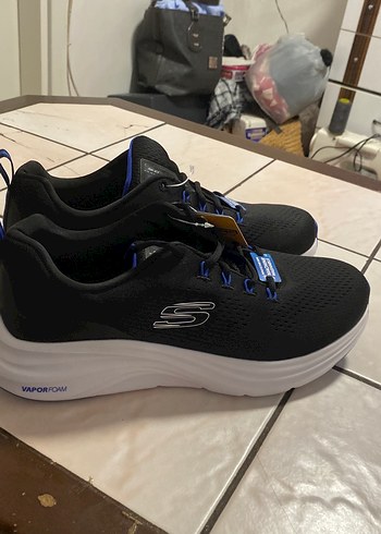 Mavi Erkek Spor Ayakkabı Bağcıkları - Görsel 4