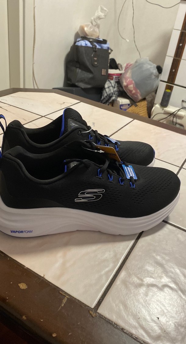 Mavi Erkek Spor Ayakkabı Bağcıkları - Görsel 4