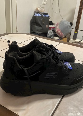 Skechers Siyah Erkek Spor Ayakkabı - Görsel 3