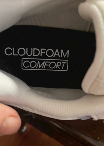 Beyaz Cırtcırtlı Stiletto Topuklu Kadın Spor Ayakkabı - Görsel 8