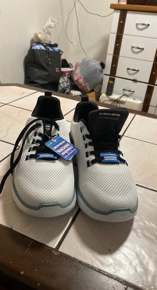 Skechers Beyaz Erkek Spor Ayakkabı - Görsel 3