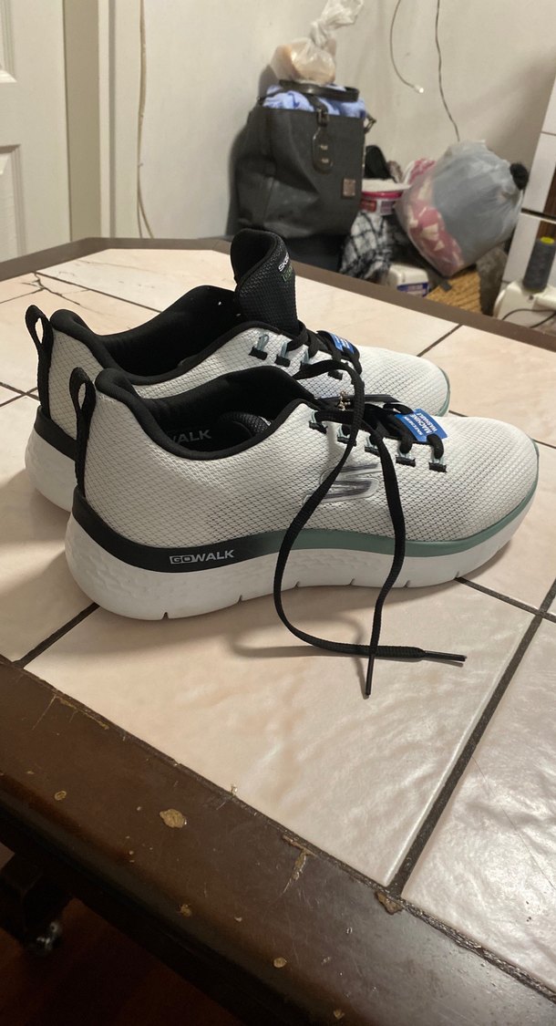 Skechers Beyaz Erkek Spor Ayakkabı - Görsel 5