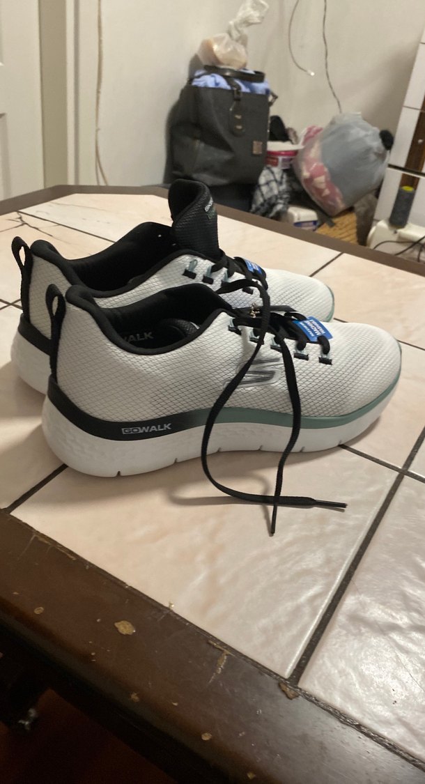 Skechers Beyaz Erkek Spor Ayakkabı - Görsel 4