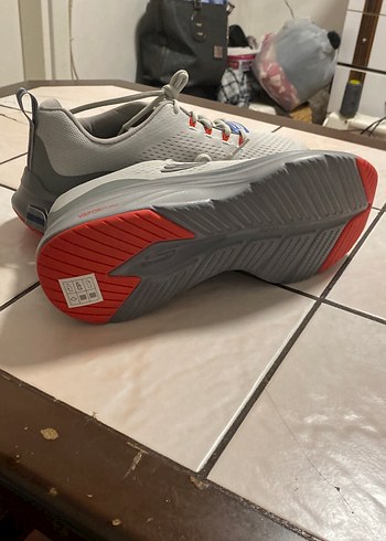 Gri Erkek Spor Ayakkabı Bağcıkları - Görsel 6