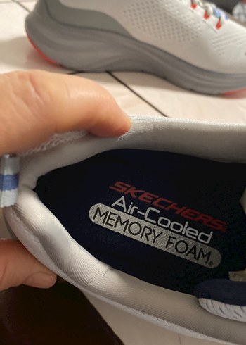 Gri Erkek Spor Ayakkabı Bağcıkları - Görsel 9