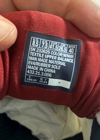 Beyaz Erkek Spor Ayakkabı Bağcıkları - Görsel 8