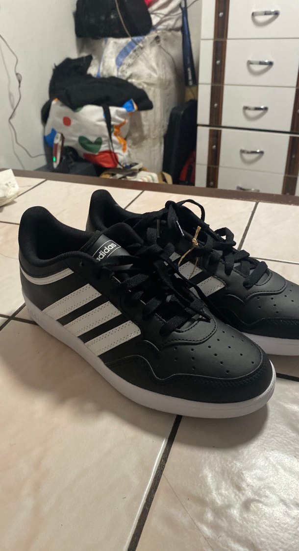 Adidas Siyah Beyaz Spor Ayakkabı - Görsel 2