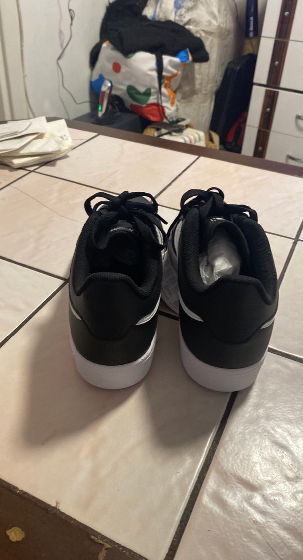 Adidas Siyah Beyaz Spor Ayakkabı - Görsel 5