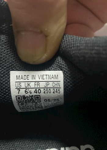 Kadın Siyah Beyaz Spor Ayakkabı - Görsel 8