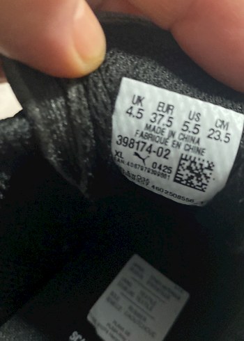 Puma Siyah Kadın Platform Spor Ayakkabı - Görsel 5