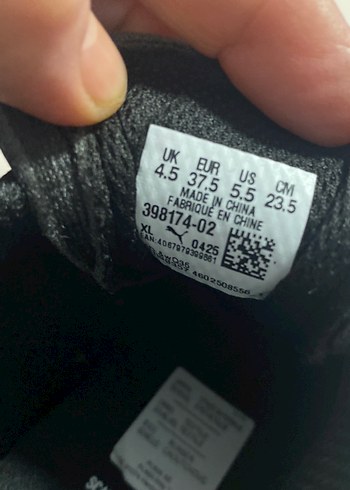 Puma Siyah Kadın Platform Spor Ayakkabı - Görsel 4