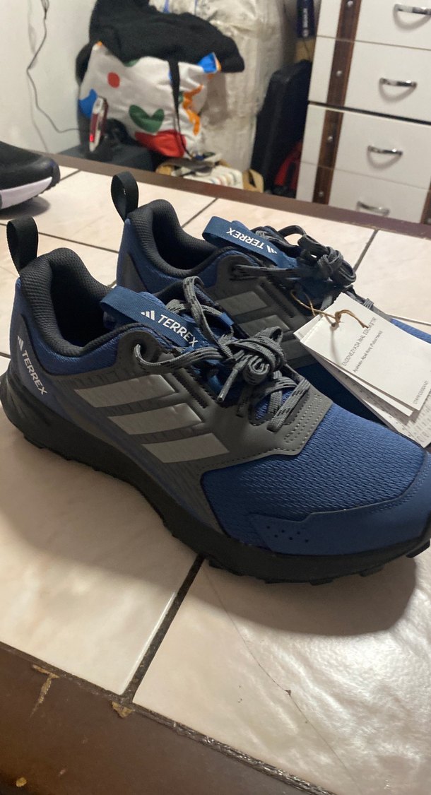 Erkek Lacivert Outdoor Spor Ayakkabı Velcro - Görsel 2