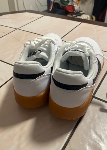 Nike Beyaz Basketbol Ayakkabısı Velcro Bantlı - Görsel 7