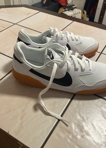 Nike Beyaz Basketbol Ayakkabısı Velcro Bantlı - Görsel 5