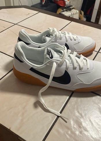 Nike Beyaz Basketbol Ayakkabısı Velcro Bantlı - Görsel 6