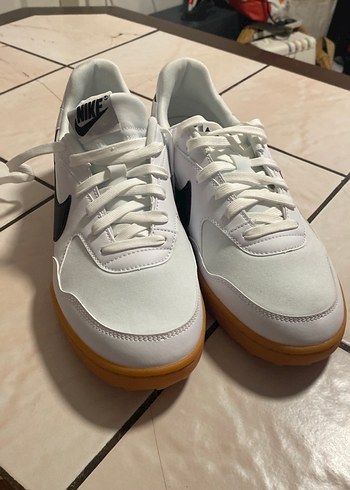 Nike Beyaz Basketbol Ayakkabısı Velcro Bantlı - Görsel 3