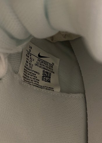 Nike Beyaz Basketbol Ayakkabısı Velcro Bantlı - Görsel 2