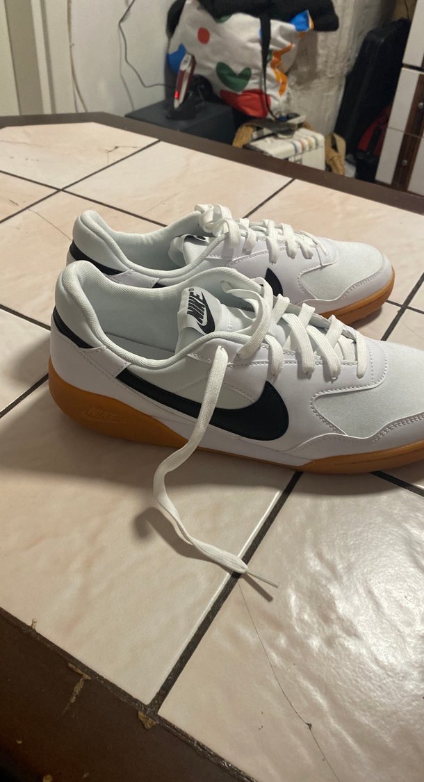 Nike Beyaz Basketbol Ayakkabısı Velcro Bantlı - Görsel 5