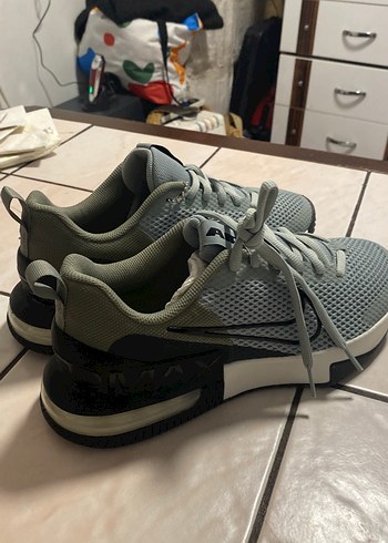 Gri Bağcıklı Spor Kadın Sneakers - Görsel 4