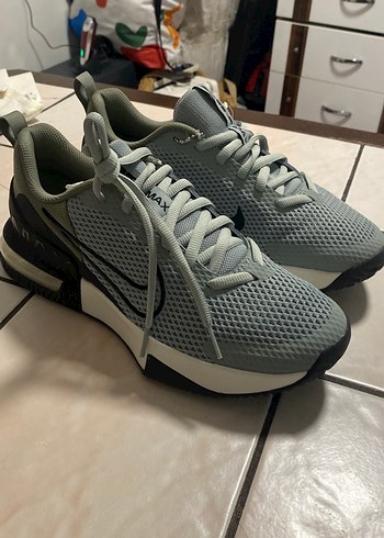 Gri Bağcıklı Spor Kadın Sneakers - Görsel 2