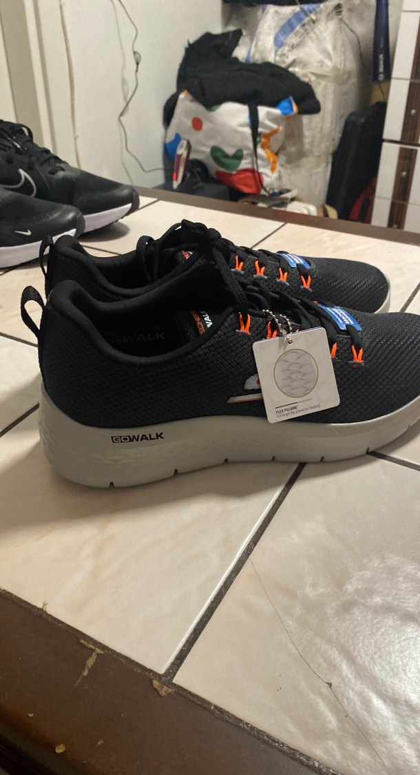 Siyah Erkek Spor Ayakkabı Bağcıkları - Görsel 3