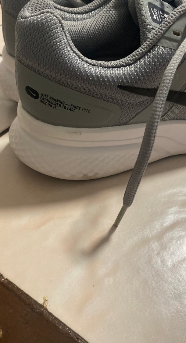 Gri Bağcıklı Kadın Spor Ayakkabı - Görsel 4