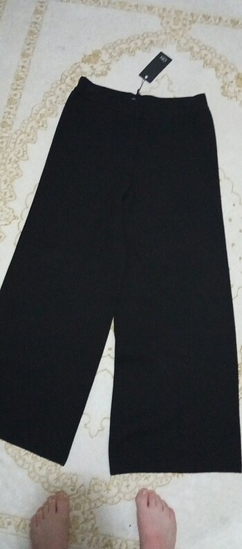 l Beden siyah Renk Triko pantalon