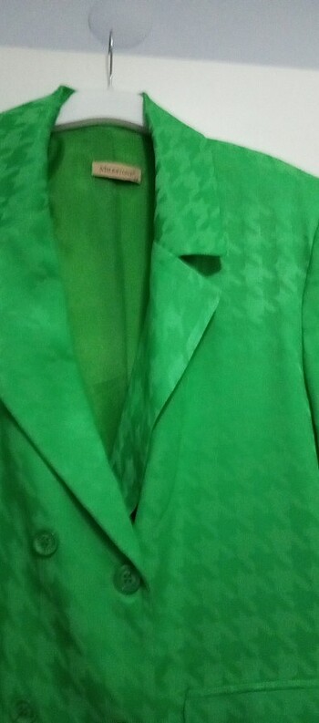 42 Beden yeşil Renk Blazer ceket