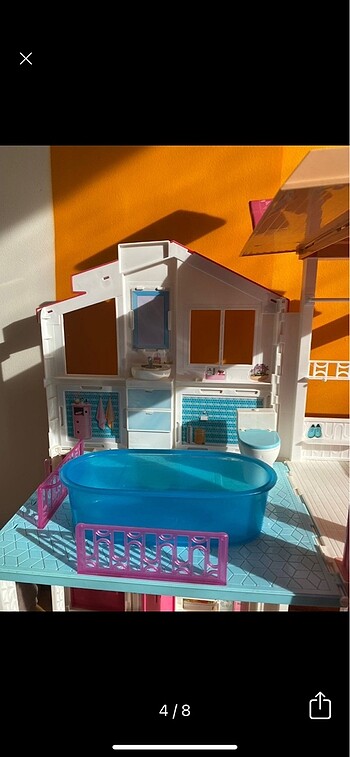 Beden Renk Barbie Malibu Evi