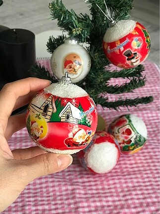 Yılbaşı süsleri 7 cm