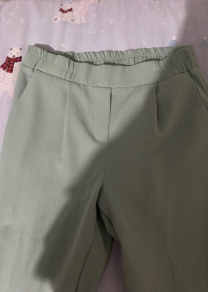 Su Yeşili Pantolon - Görsel 2