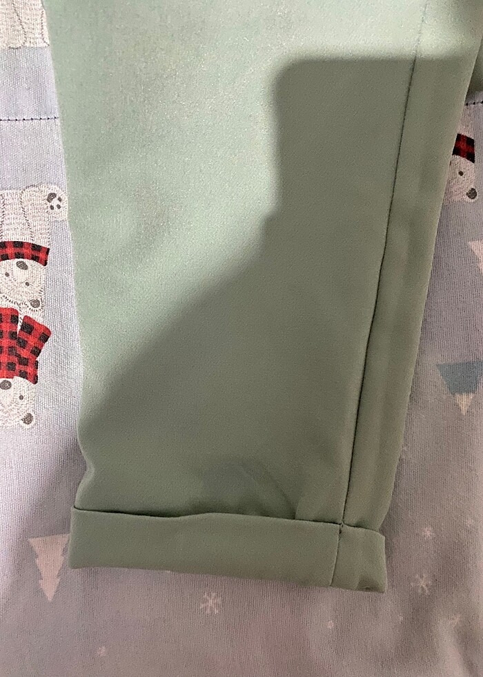 Su Yeşili Pantolon - Görsel 3