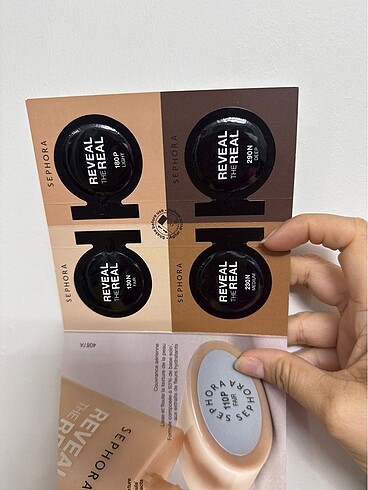  Beden Renk Sephora fondoten tester
