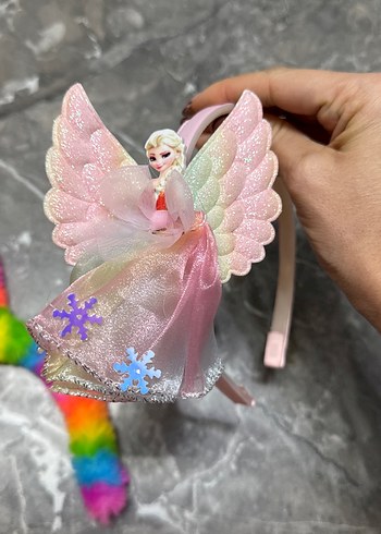 Renkli Çocuk Saç Bantları ve Toka Seti - Görsel 8