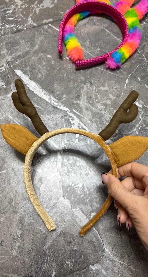 Renkli Çocuk Saç Bantları ve Toka Seti - Görsel 5