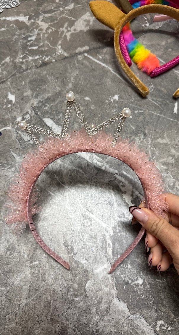 Renkli Çocuk Saç Bantları ve Toka Seti - Görsel 4