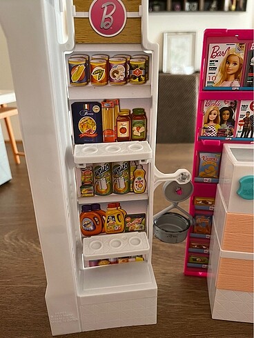  Beden Barbie alışveriş seti