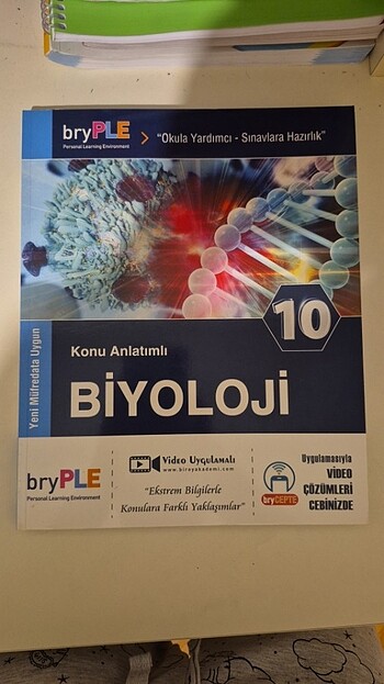 Bryple biyoloji 10. Sinif konu anlatimli soru bankası(yeni basım